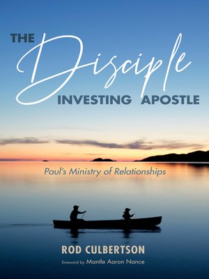 cover image of The Disciple Investing Apostle